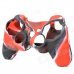 Protective Silicone Cover Case for PS3 / PS2 Controller - Black + Red Protective Silicone Cover Case for PS3 / PS2 Controller - Black + Red