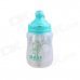 Cute Feeding Bottle Style Blue Flame Butane Gas Lighter with Chain - Plastic
