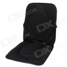 Car Elastic Heat Proof Seat Pad - Black