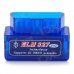 Super Mini ELM327 Bluetooth OBD2 V1.5 Car Diagnostic Interface Tool - Blue Super Mini ELM327 Bluetooth OBD2 V1.5 Car Diagnostic Interface Tool - Blue