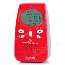 WSM-288 1.9" LCD Metronome & Tone Generator - Red (4 x AAA) WSM-288 1.9" LCD Metronome & Tone Generator - Red (4 x AAA)