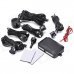 4-Sensor Car Ultrasonic Backup / Parking Sensor System - Black