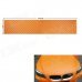 3D Carbon Fiber Paper Decoration Sheet Car Sticker - Golden (200 x 30cm)