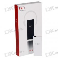 FiiO E3 3.5mm Earphone Volume Booster Power Amplifier (White) FiiO E3 3.5mm Earphone Volume Booster Power Amplifier (White)