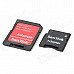 SanDisk Micro SD / TF Memory Card w/ SD Adapter - 32GB (Class 10) SanDisk Micro SD / TF Memory Card w/ SD Adapter - 32GB (Class 10)