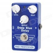 Guitar True Bypass Digital Delay Effect Pedal - Deep Blue
