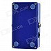 Guitar True Bypass Digital Delay Effect Pedal - Deep Blue Guitar True Bypass Digital Delay Effect Pedal - Deep Blue