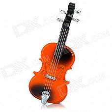 Mini Violin Style Butane Jet Lighter - Tan