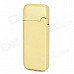 Love Symbol Style Metal Butane Lighter - Yellow