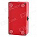Guitar Crunch Box Digital Distortion Effect Pedal - Red