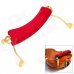 4/4-3/4 Violin Shoulder Rest - Red + Golden (19cm) 4/4-3/4 Violin Shoulder Rest - Red + Golden (19cm)