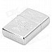 Stylish Eagle Pattern Oil Lighter - Silver