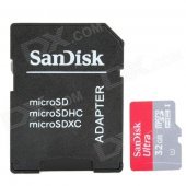 SanDisk Mobile Ultra Micro SDHC / TF Memory Card w/ SD / SDHC Card Adapter - 32G (Class 10)