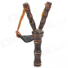 Stylish Wooden Slingshot - Brown Stylish Wooden Slingshot - Brown
