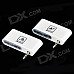 2.4GHz Audio Wireless Receiver Kit - White (3.5mm-Plug) 2.4GHz Audio Wireless Receiver Kit - White (3.5mm-Plug)