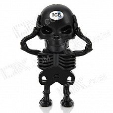 Creative Skeleton Style USB 2.0 Flash Drive - Black (8GB) Creative Skeleton Style USB 2.0 Flash Drive - Black (8GB)