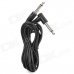6.5mm Jack Electric Guitar / Bass Instrument Cable - Black (3m) 6.5mm Jack Electric Guitar / Bass Instrument Cable - Black (3m)