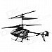 Rechargeable 3-CH Move Motion IR R/C Helicopter w/ Gyroscope - Black + Silver Rechargeable 3-CH Move Motion IR R/C Helicopter w/ Gyroscope - Black + Silver