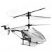 Rechargeable 3-CH Move Motion IR R/C Helicopter w/ Gyroscope - Black + White + Silver Rechargeable 3-CH Move Motion IR R/C Helicopter w/ Gyroscope - Black + White + Silver