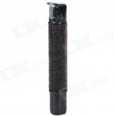 Mini Cylinder Shape Butane Gas Lighter - Black