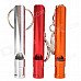 Outdoor Survival Aluminum Whistle Keychain - Random Color