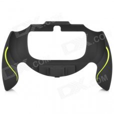 Plastic Gaming Plastic Hand Grip for PS Vita - Black + Yellow