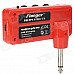Mini Flanger Miniature Headphone Guitar Amplifier - Red Mini Flanger Miniature Headphone Guitar Amplifier - Red