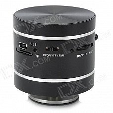 Portable Mini MP3 Vibration Speaker w/ FM / USB / TF / Remote Controller - Black Portable Mini MP3 Vibration Speaker w/ FM / USB / TF / Remote Controller - Black