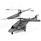 Iphone/Ipod Touch/Ipad/Android Phones Controlled Rechargeable 3.5-CH R/C Helicopter - Silver Grey