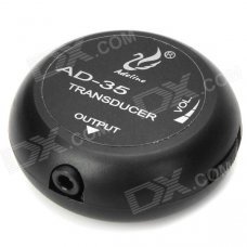 Adeline AD-35 Mini Pasted Sound Pick-Up Transducer for Acoustic Guitar / Violin / Ukulele - Black