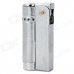 Stylish Torch Style Fuel Lighter - Silver