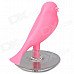 Creative Magnetic Bird Taking Care of Eggs Display Decoration Toy - Pink + White