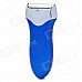 Creative Electric Shaver Style Butane Lighter - Blue + Silver
