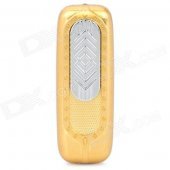 USB Rechargeable Electronic Cigarette Lighter w/ Money Detector - Golden
