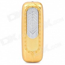 USB Rechargeable Electronic Cigarette Lighter w/ Money Detector - Golden