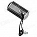 Aluminum Alloy Motorcycle Anti-Glare Rearview Mirrors - Black (2-Piece)