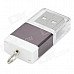 SY-M83 Micro SD / TF / M2 Memory Card Reader - Iron Grey (Max.32GB) SY-M83 Micro SD / TF / M2 Memory Card Reader - Iron Grey (Max.32GB)