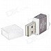 SY-M83 Micro SD / TF / M2 Memory Card Reader - Iron Grey (Max.32GB) SY-M83 Micro SD / TF / M2 Memory Card Reader - Iron Grey (Max.32GB)