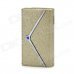 Elegant Women's Wallet Style Butane Lighter - Golden
