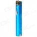 Long Strip Shape Butane Gas Lighter w/ On / Off Slider - Silver