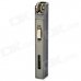 Long Strip Style Windproof Butane Gas Lighter w/ On / Off Slider - Dark Grey Long Strip Style Windproof Butane Gas Lighter w/ On / Off Slider - Dark Grey