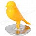 Bird and Eggs Style Decorative Magnet Toy - Yellow