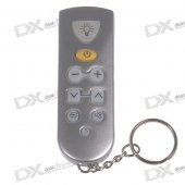 Micro Universal TV Remote Controller Keychain with LED Flashlight