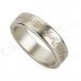 Cool Elvish Pattern Magnetic Ring - Silver (2cm Diameter)