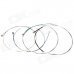 Replacement Steel Violin Strings Set - Silver (0.7/0.53/0.37/0.24mm) Replacement Steel Violin Strings Set - Silver (0.7/0.53/0.37/0.24mm)