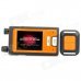 2.5" TFT 3.0MP Wide Angle CCD Camcorder w/ AV-out / 3.5mm Jack / TF - Black + Orange