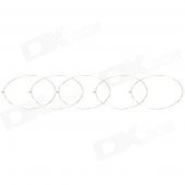 Nickel Plated Steel Electric Guitar 2nd Strings (5-Piece Pack)