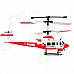 Mini Rechargeable 3.5-CH IR Control Simulation R/C Helicopter - Red + White + Black Mini Rechargeable 3.5-CH IR Control Simulation R/C Helicopter - Red + White + Black