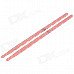 Instrument Acrylic Jazz Drum Sticks - Pink + Transparent (Pair) Instrument Acrylic Jazz Drum Sticks - Pink + Transparent (Pair)