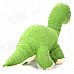 Cute Short Plush Fabric Dinosaur Style Toy Doll - Green Cute Short Plush Fabric Dinosaur Style Toy Doll - Green